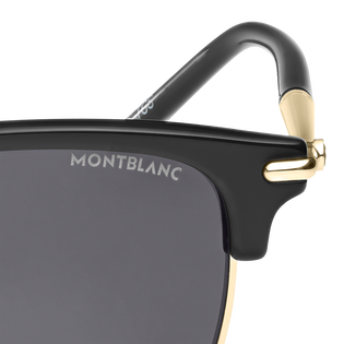 Rectangular Sunglasses with Black Colored Injected Frame (M)