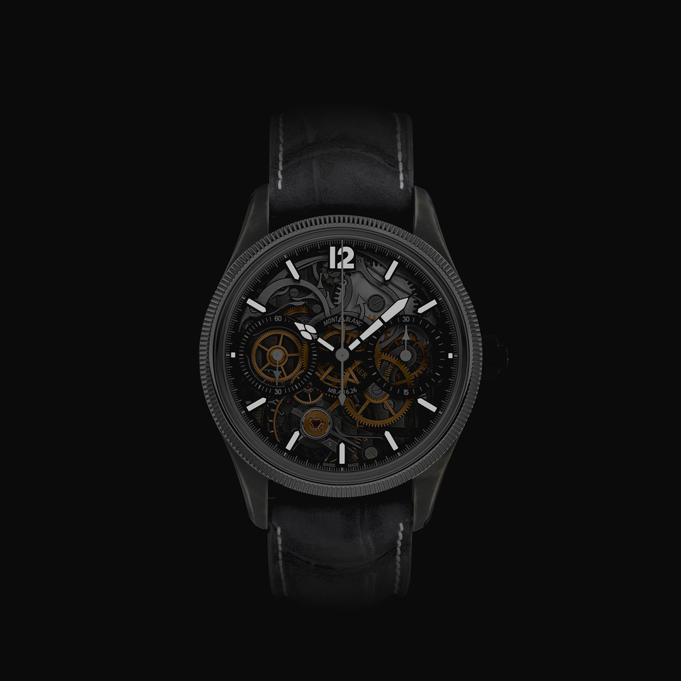 Montblanc 1858 The Unveiled Secret Minerva Monopusher Chronograph Limited Edition - 88 pieces - 7