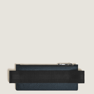 Sartorial 2-Pen Pouch with Zip & Elastic Strap
