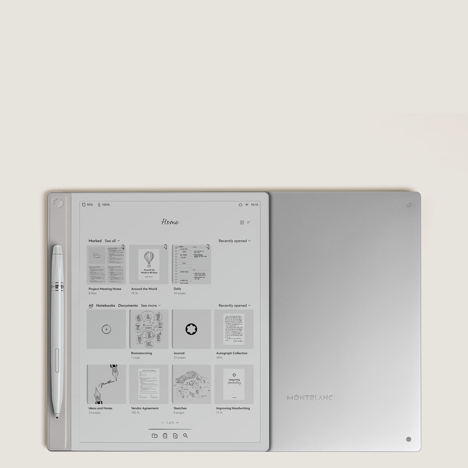 Montblanc Digital Paper, Cool Grey - 7