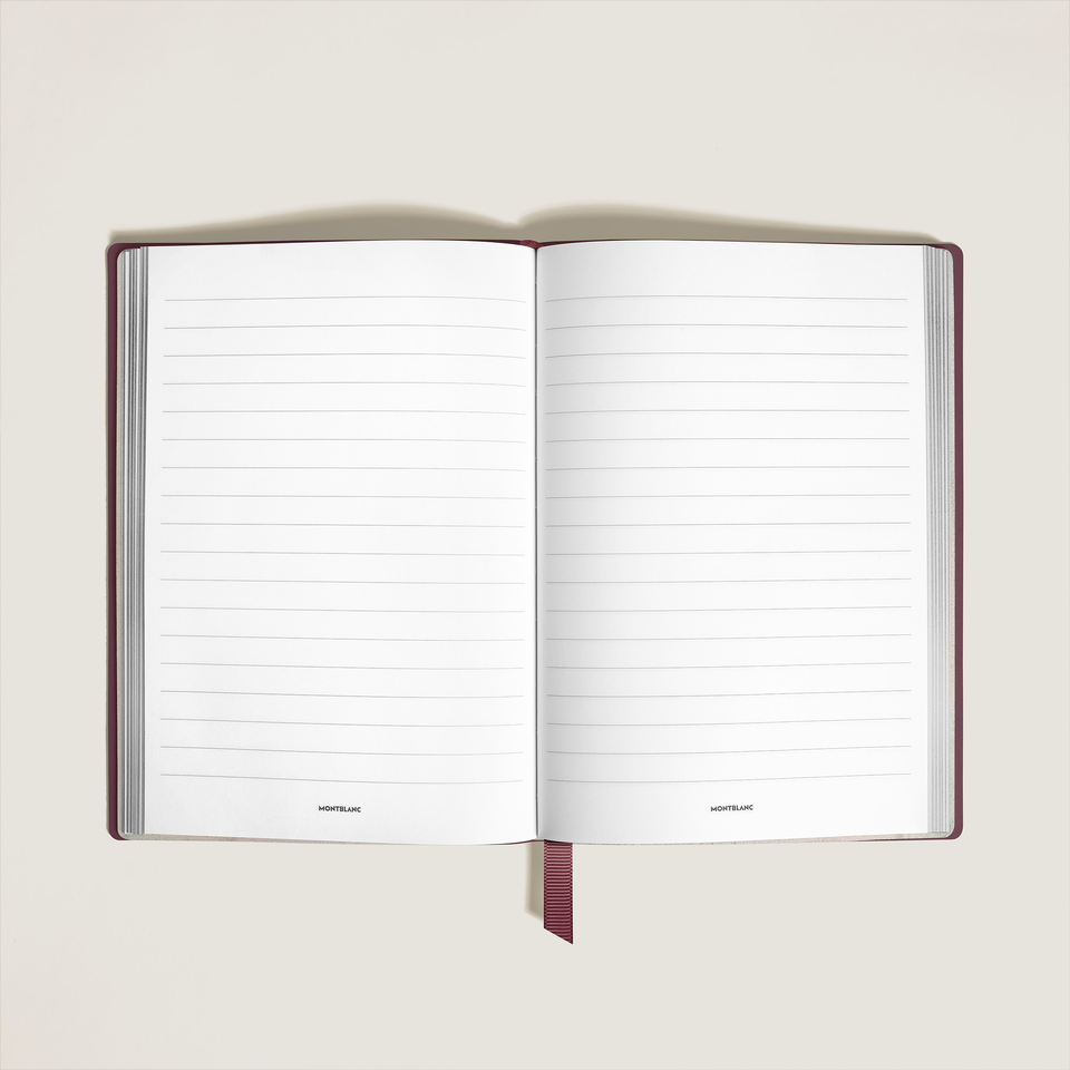 #146 Small Notebook, Extreme 3.0 Cassis Leather, Burgundy &ndash; Lined - 2