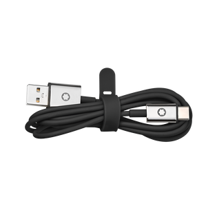 Black Travel Set for Montblanc MB 01 Headphones