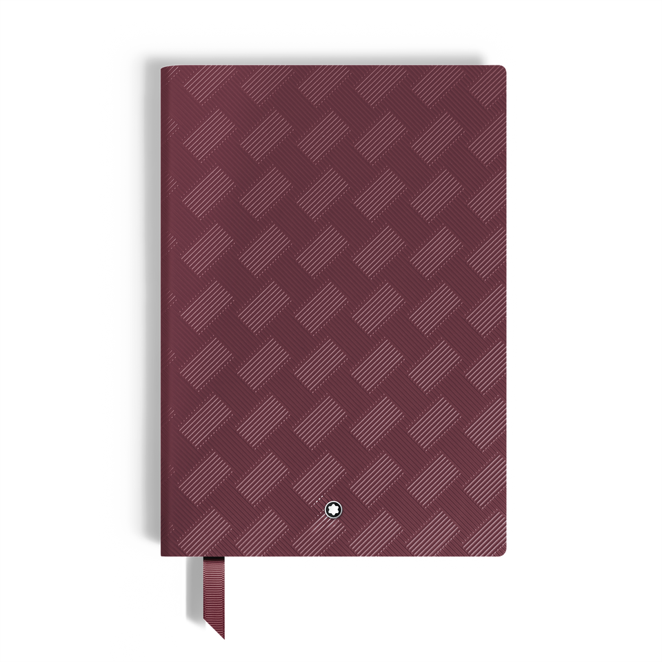 #146 Small Notebook, Extreme 3.0 Cassis Leather, Burgundy &ndash; Lined - 1