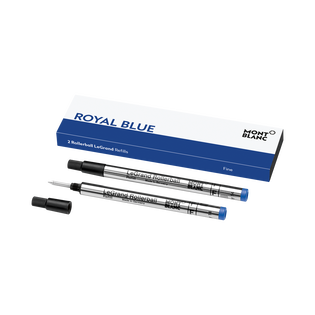 2 Rollerball LeGrand Refills, Royal Blue - Fine