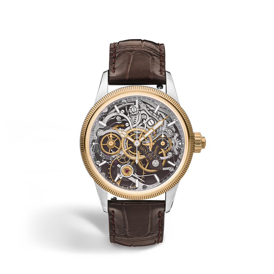 Montblanc 1858 The Unveiled Minerva Chronograph Limited Edition - 100 pieces - 1