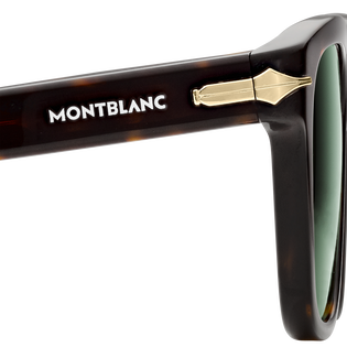 Squared Sunglasses with Havana Coloured Acetate Frame (M)