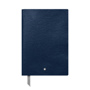 Medium Notebook in Sartorial Leather, Lined Pages