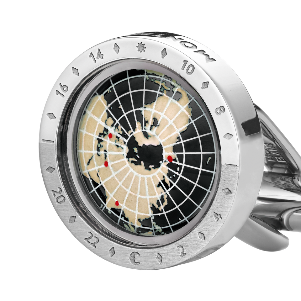 Montblanc 1858 Geosphere Cufflinks Black - 2