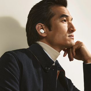 Montblanc MTB 03 In-Ear Headphones Ivory colour