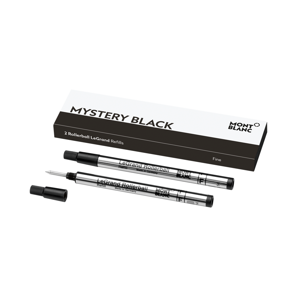 2x Rollerball LeGrand Refills, Mystery Black - 1