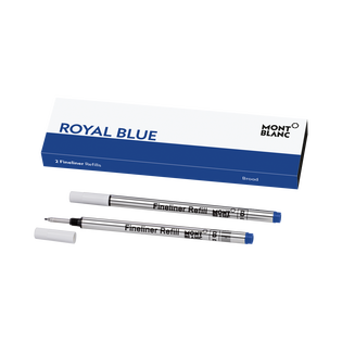 2x Fineliner Refills, Royal Blue