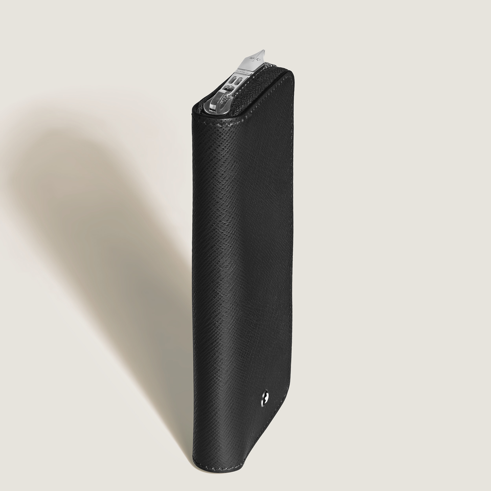 Sartorial 2-Pen Pouch with Zip - 5
