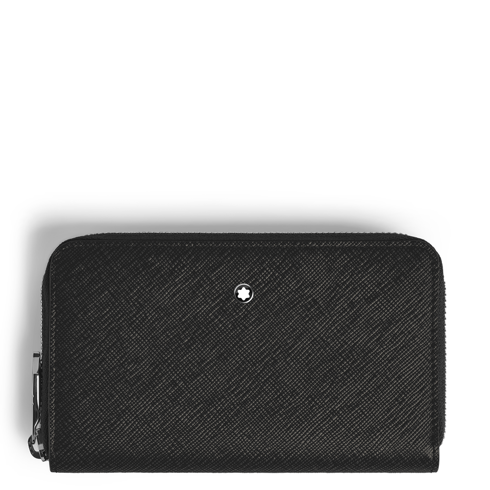 Sartorial medium wallet 12cc with zip - 1