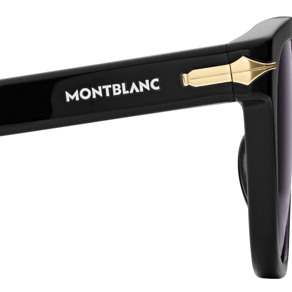Squared Sunglasses with Black Coloured Acetate Frame (M) - 1