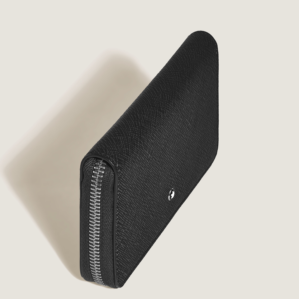 Sartorial medium wallet 12cc with zip - 3