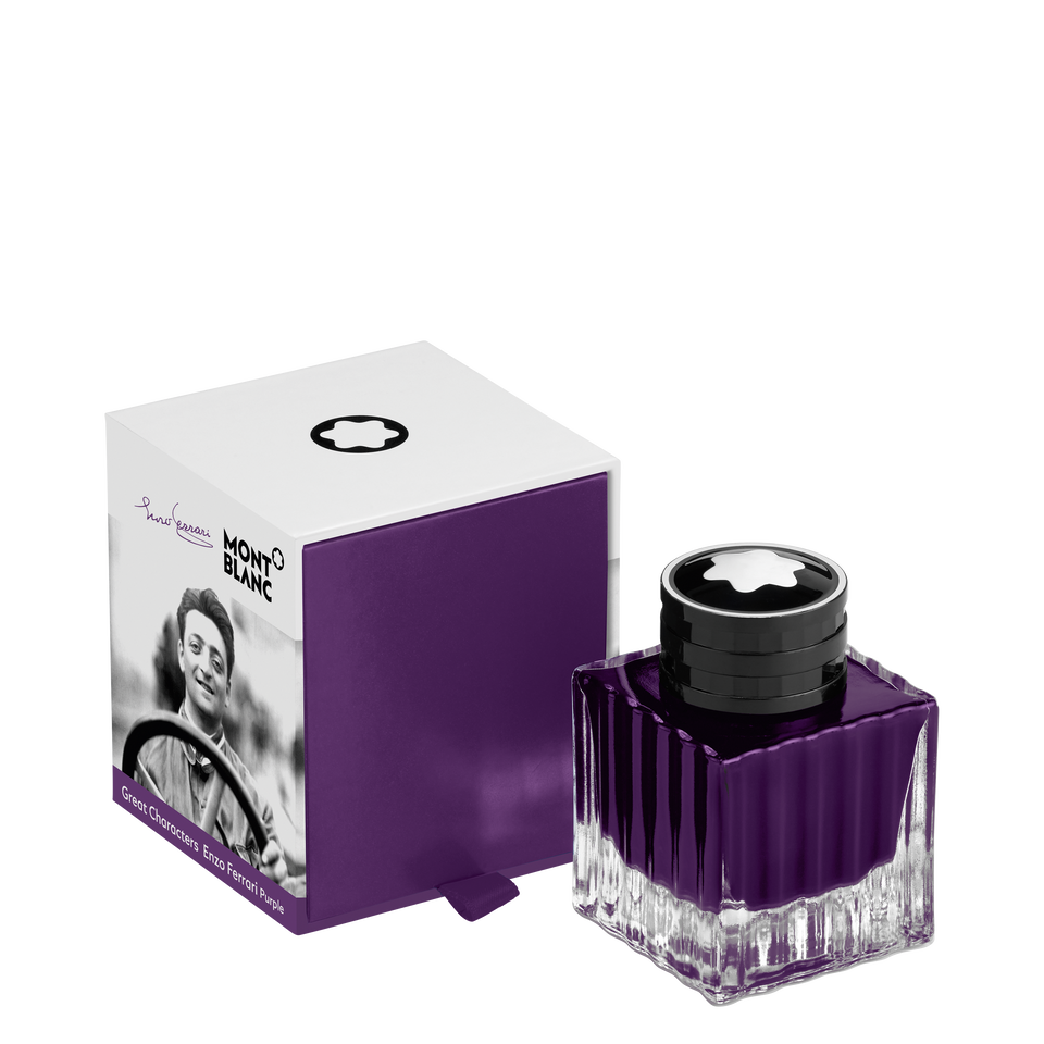 Ink Bottle, Great Characters Homage to Enzo Ferrari, Purple - 50ml - 1