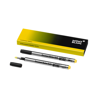 2 Document Marker Refills, Luminous Yellow