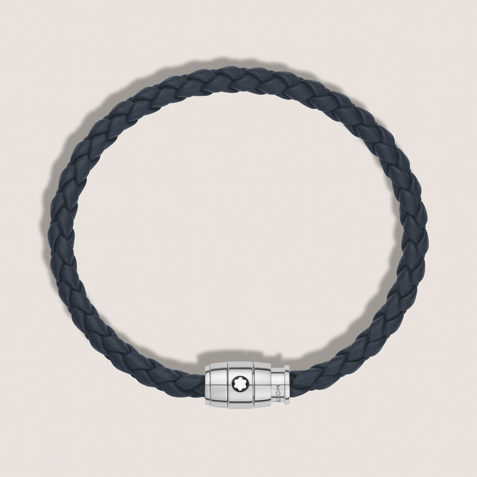 Bracelet Small, Soft Leather, Avio Blue - 3