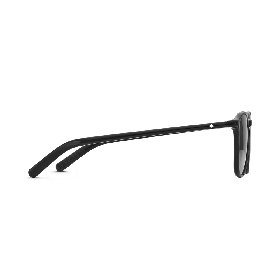 Squared Sunglasses with Black Coloured Acetate Frame - 2