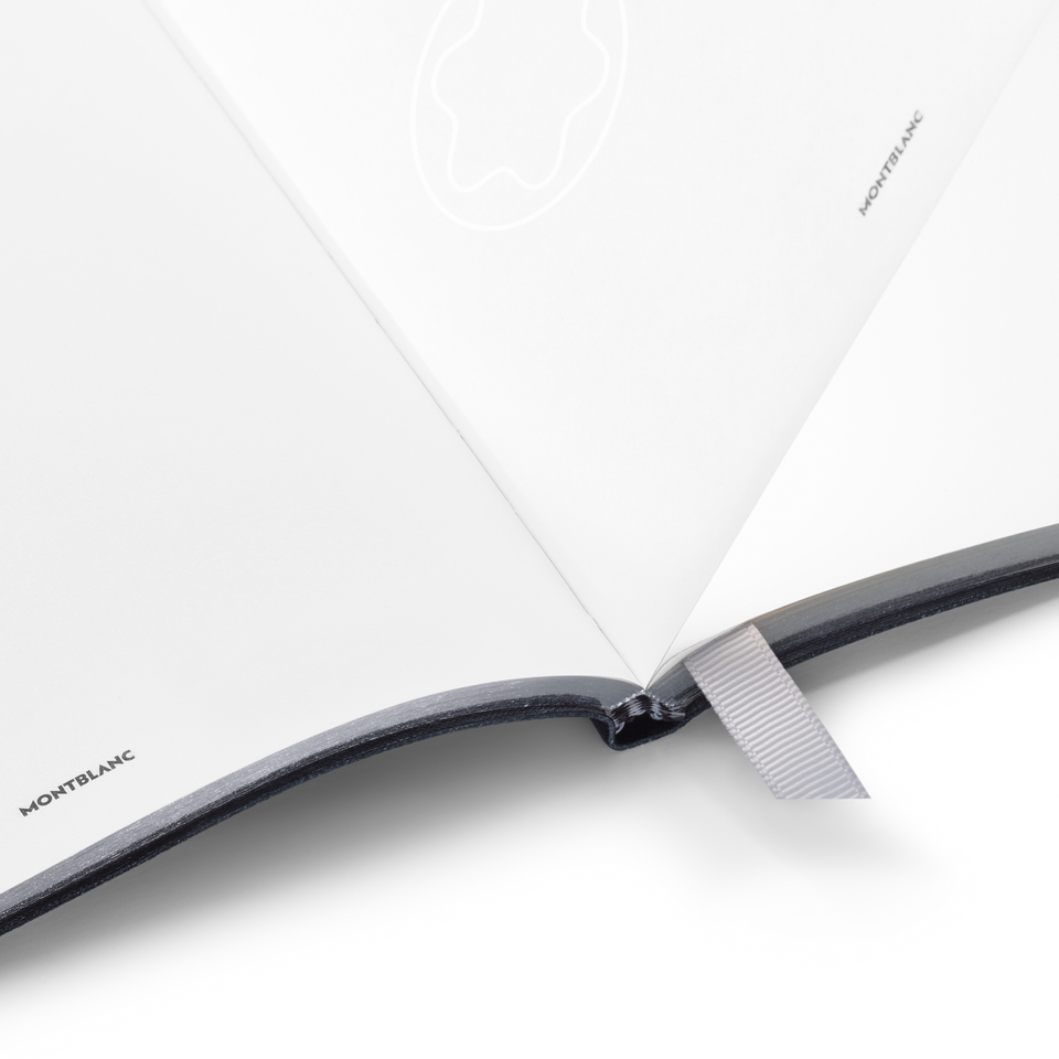 Montblanc Fine Stationery Notebook #146 Black, blank - 3