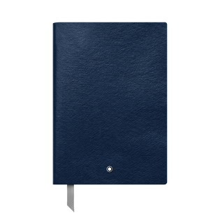 Medium Notebook in Sartorial Leather, Blank Pages