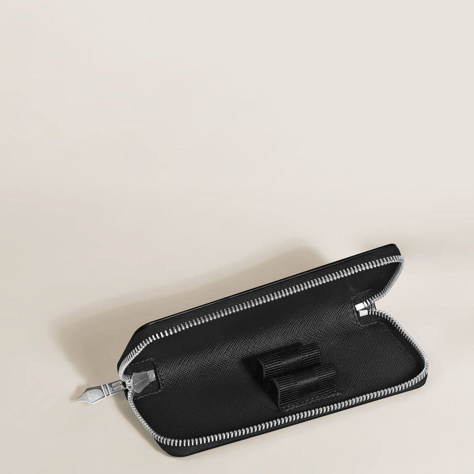 Sartorial 2-Pen Pouch with Zip - 6