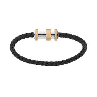 Bracelet 1858 Geosphere Leather Steel