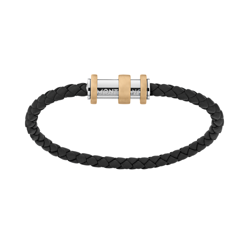 Bracelet 1858 Geosphere Leather Steel - 1