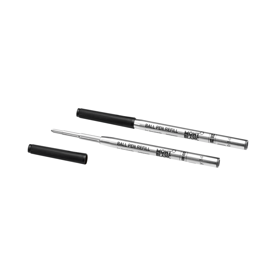 2 Ballpoint refills, cool grey (M) - 2