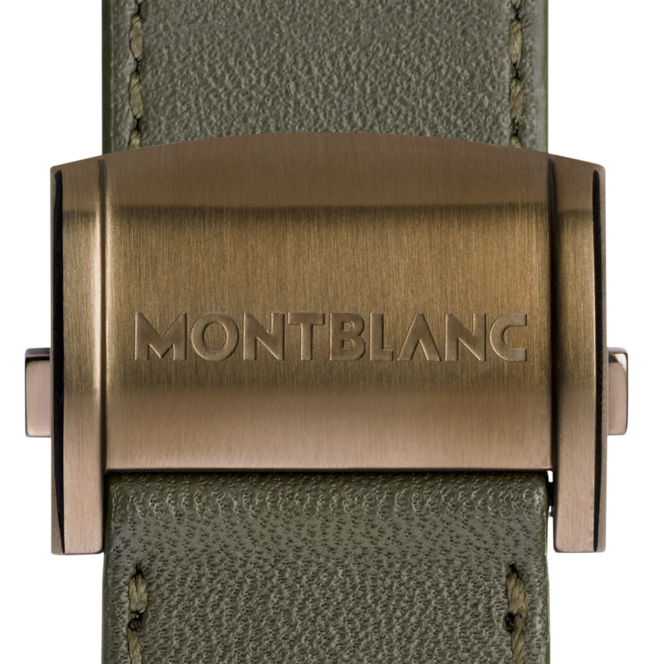 Khaki Leather Strap - 2