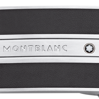 Black/brown 30 mm reversible leather belt
